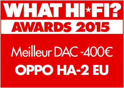 Award What Hi-Fi? 2015 logo